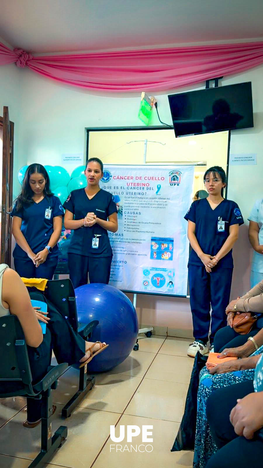 Día Mundial de Prevención del Cáncer de Cuello Uterino: Charla educativa en el Hospital Distrital de Pdte. Franco